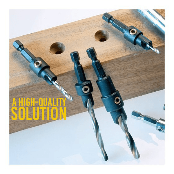 Countersink Drill Bits (Set of 5)
