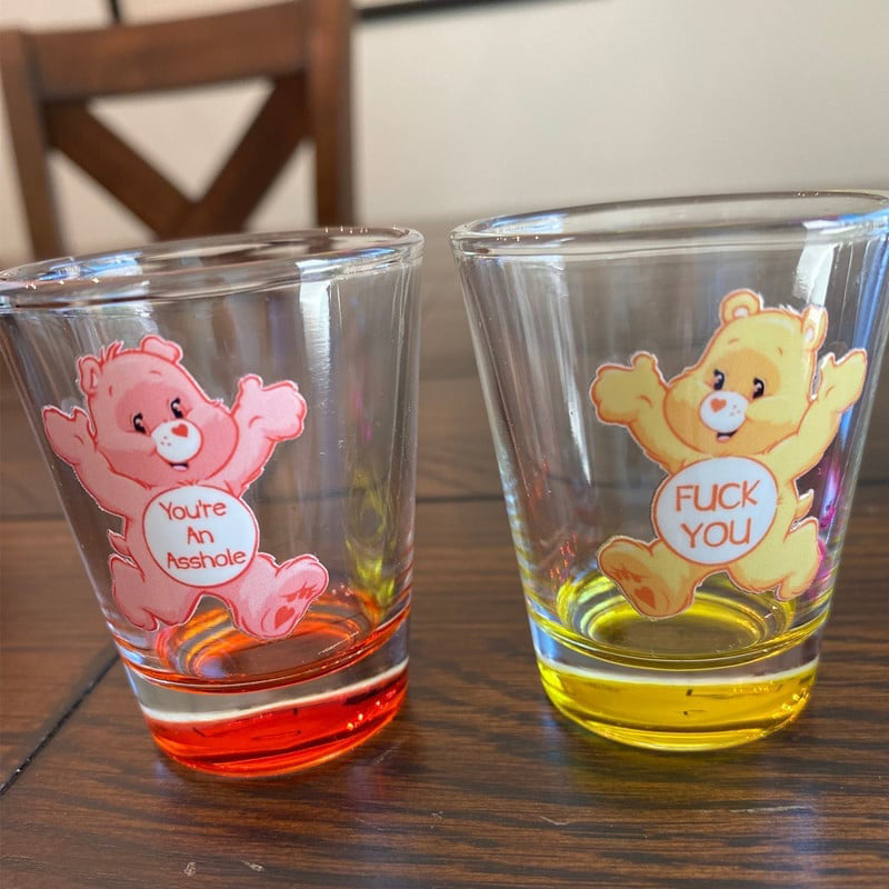 Swear Bears Shot Glasses ✨6 Pieces✨