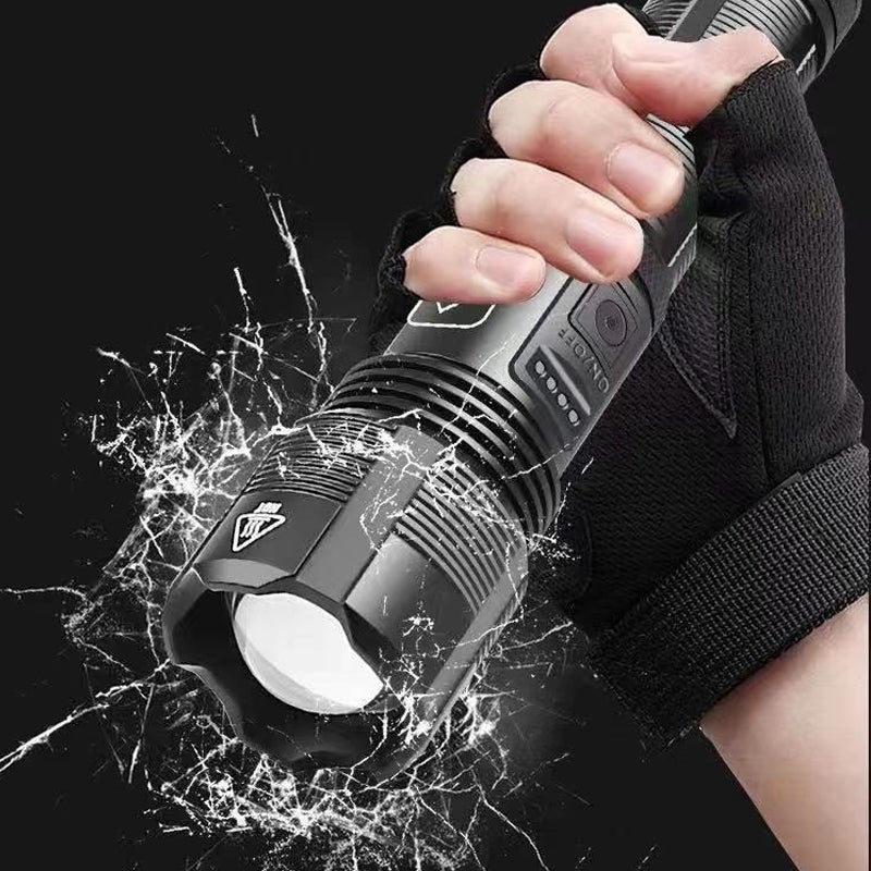 Waterproof laser flashlight