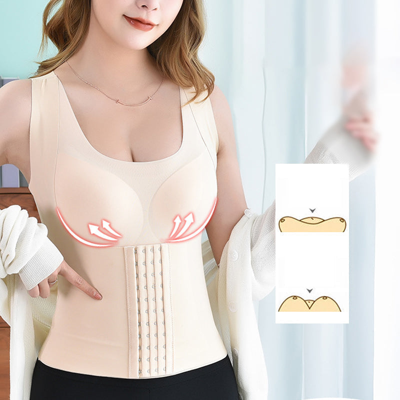 🎁CHRISTMAS SALE-50% OFF🎁3-in-1 Waist-Breasted Bra