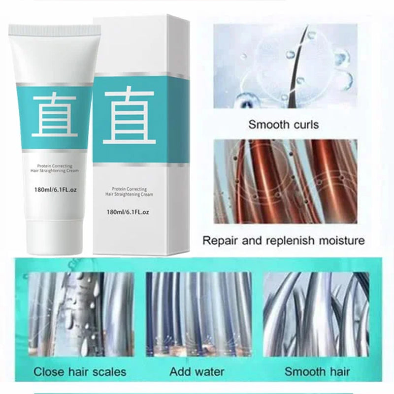 ✨55% OFF🔥Silk & Gloss Hair Straightening Cream
