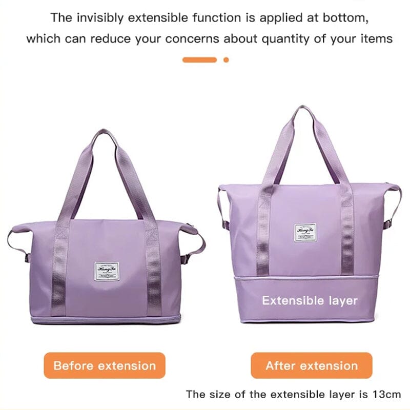 🎉Mother's day promotion-50% OFF🎁High-capacity Double-layer Wet Separation Travelling Bag