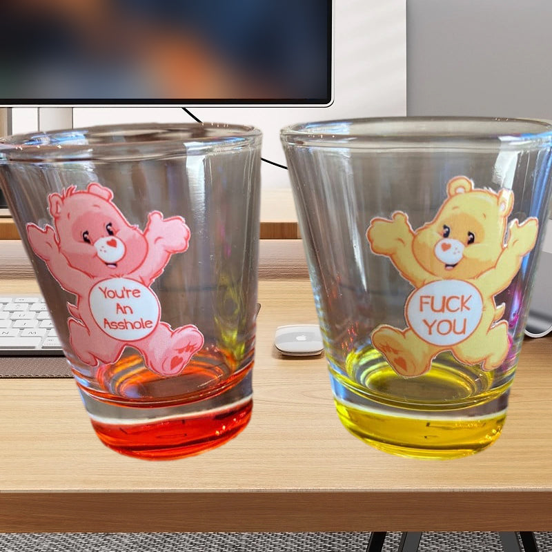 Swear Bears Shot Glasses ✨6 Pieces✨