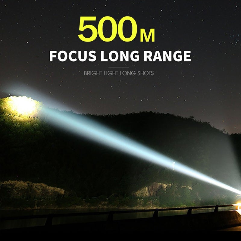 Waterproof laser flashlight