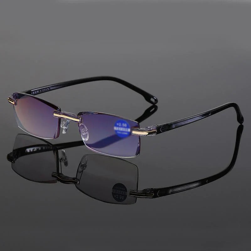 Anti-blue Light Progressive Bifocal Reading Glasses