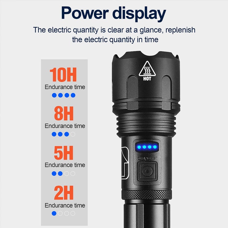 Waterproof laser flashlight