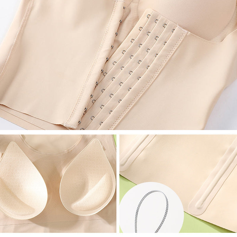 🎁CHRISTMAS SALE-50% OFF🎁3-in-1 Waist-Breasted Bra