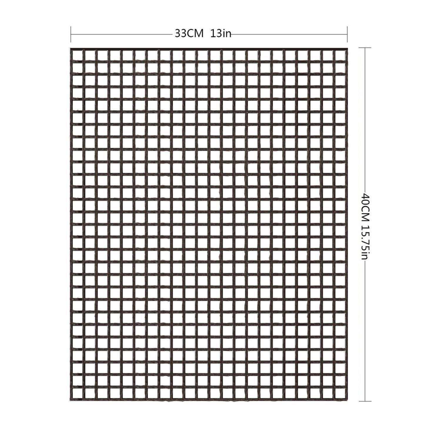 🔥Hot Sale-55% OFF🔥Teflon Non-stick BBQ Grill Mesh Mat for Reusable Cleaning