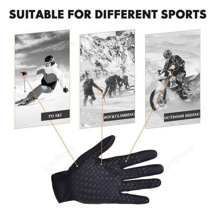 🎁Christmas pre-sale-50% OFF🎁Unisex Touchscreen Full Finger Waterproof Gloves