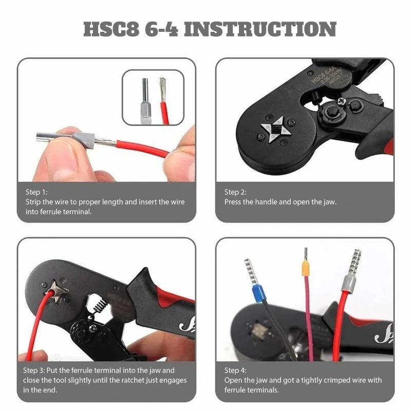 ⚡VERY LIMITED QUANTITIES AT THIS PRICE!!!⚡Crimping Pliers Tool Kit
