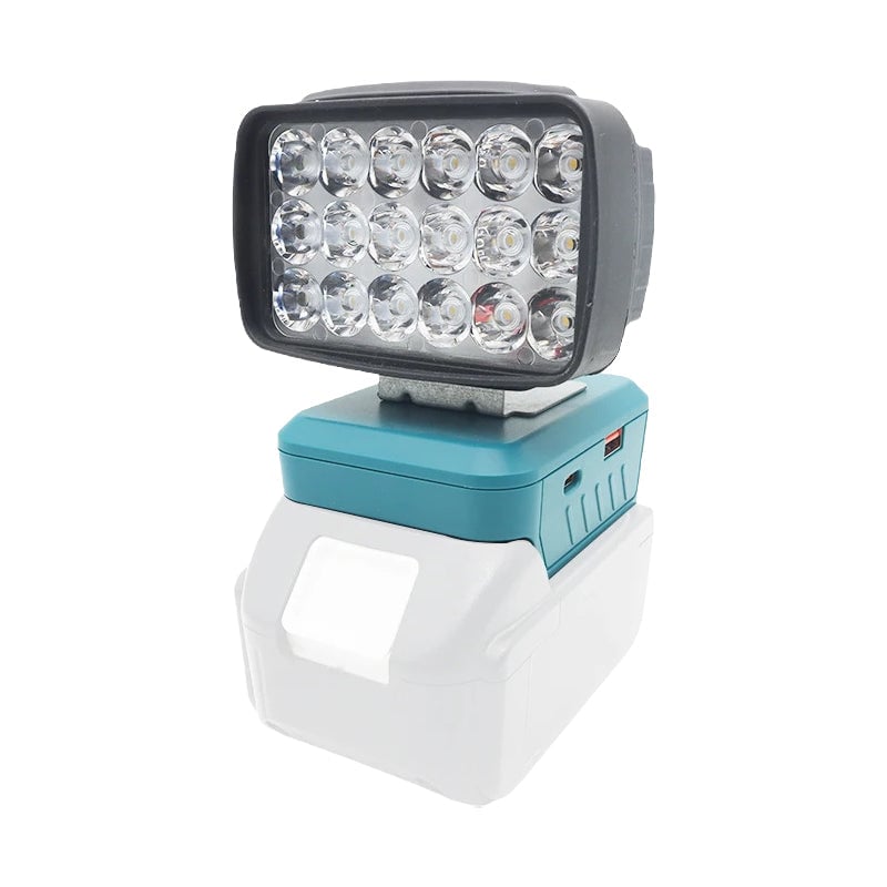 （Batteries not included）Lithium Battery LED Work Light