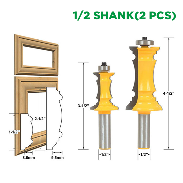 Frame Molding Router Bits