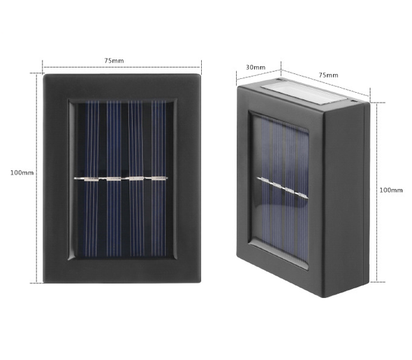 Outdoor Solar Wall Mount Path Lamp