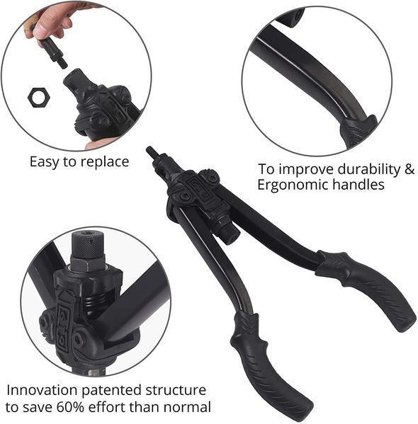 Professional 3 in 1 Heavy Duty Rivet Gun Set🔥Last Day 50% OFF Promotion🔥