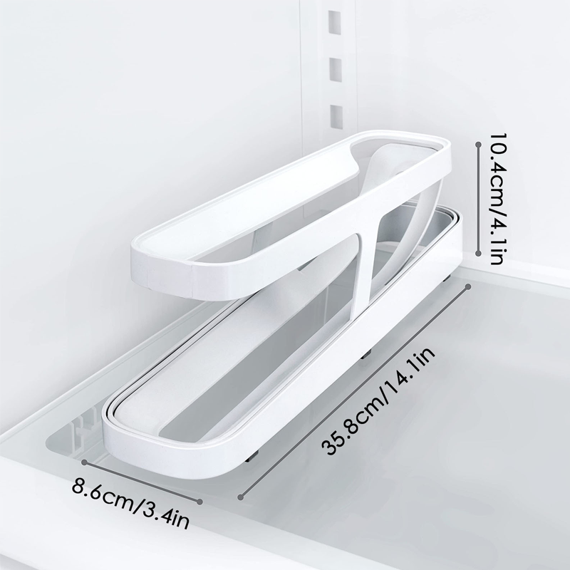 2024 New Automatic Roll-Down Double-layer Egg Dispenser