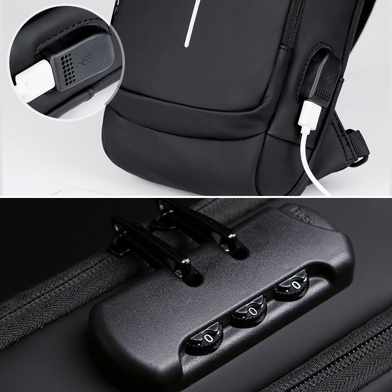 🎁New Year Sale-50% OFF🎁USB Charging Sport Sling Anti-theft Shoulder Bag