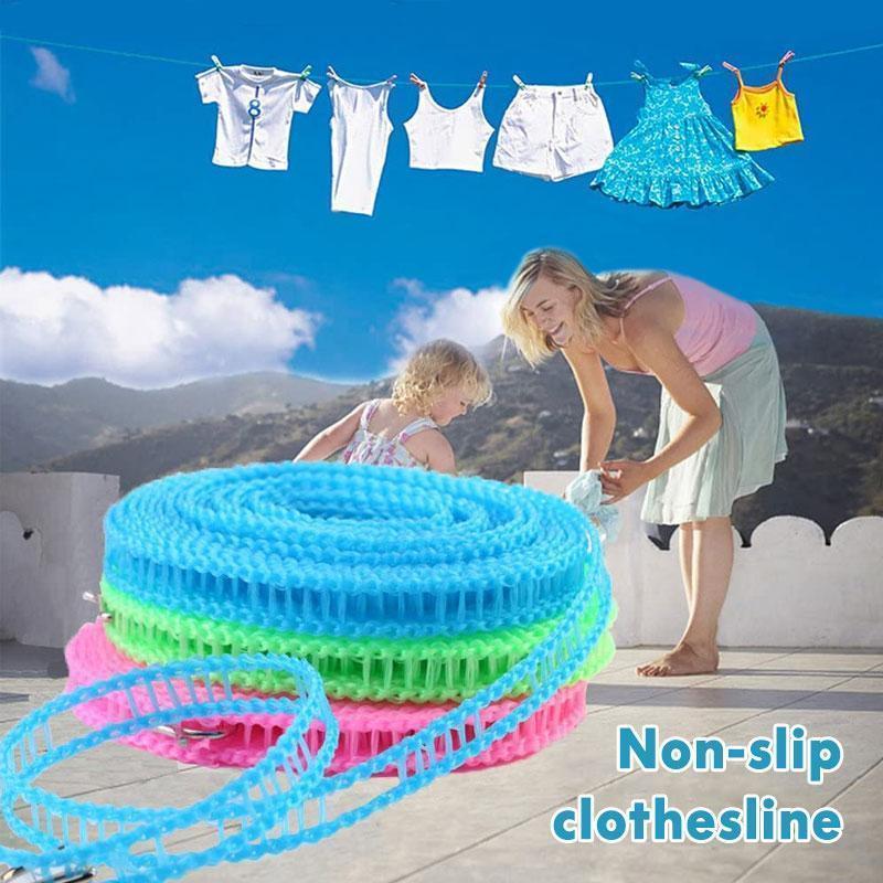 Windproof Non-Slip Clothesline