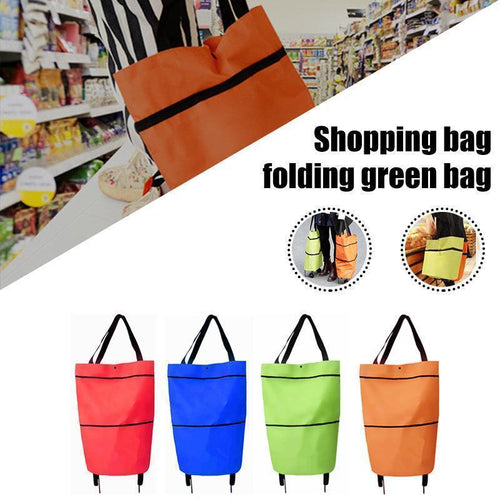 🔥Hot Sale🔥2 In 1 Foldable Shopping Cart（50% OFF）