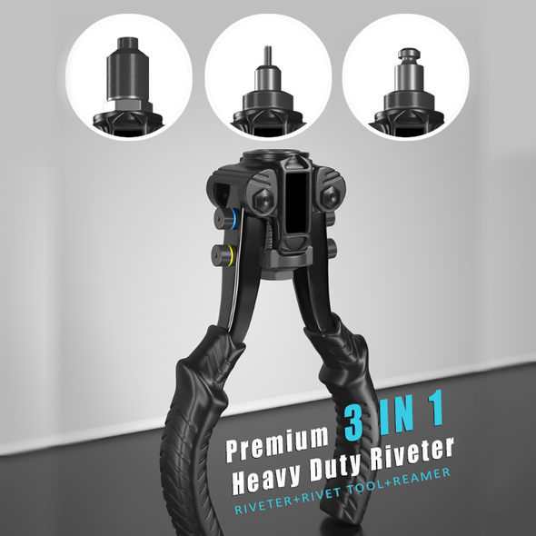 Professional 3 in 1 Heavy Duty Rivet Gun Set🔥Last Day 50% OFF Promotion🔥