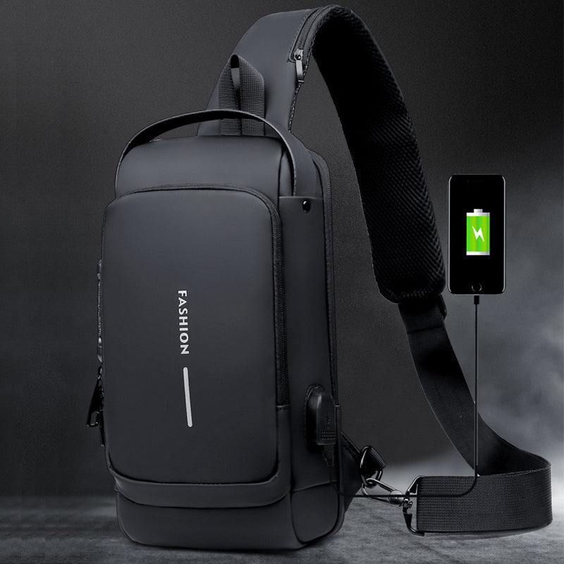 🎁New Year Sale-50% OFF🎁USB Charging Sport Sling Anti-theft Shoulder Bag