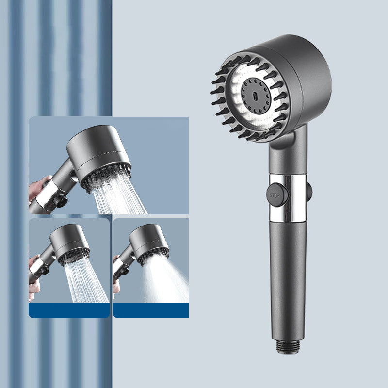 Multifunctional one-button adjustment shower head