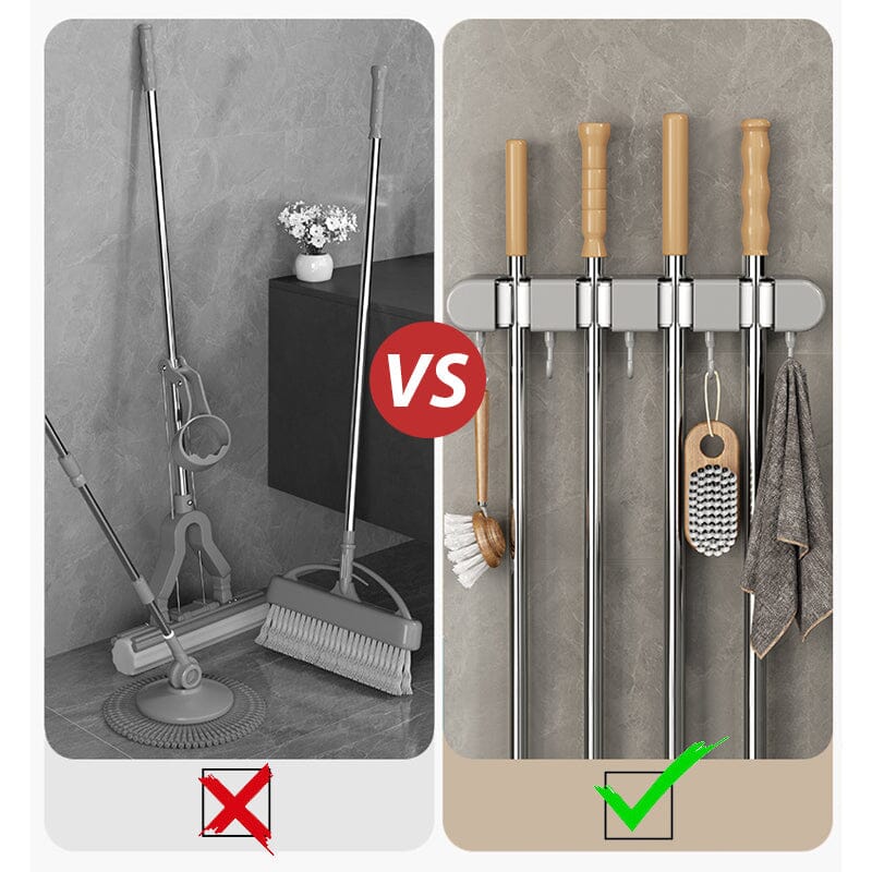 ✨2023 Hot Sale✨Multifunctional Mop Holder with Hook