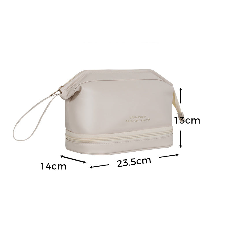 PU Portable Travel Cosmetic Storage Bag