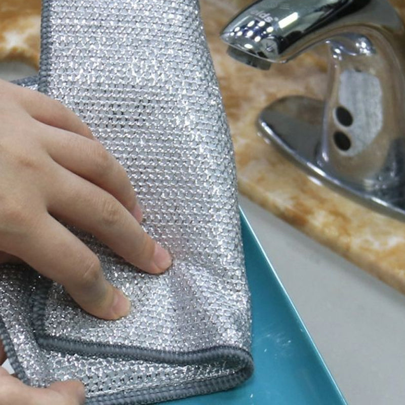 💦Multifunctional Non-scratch Wire Dishcloth