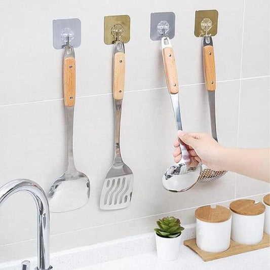 【HOT SALE】Seamless Adhesive Hook ( 10/20/30 Pcs)