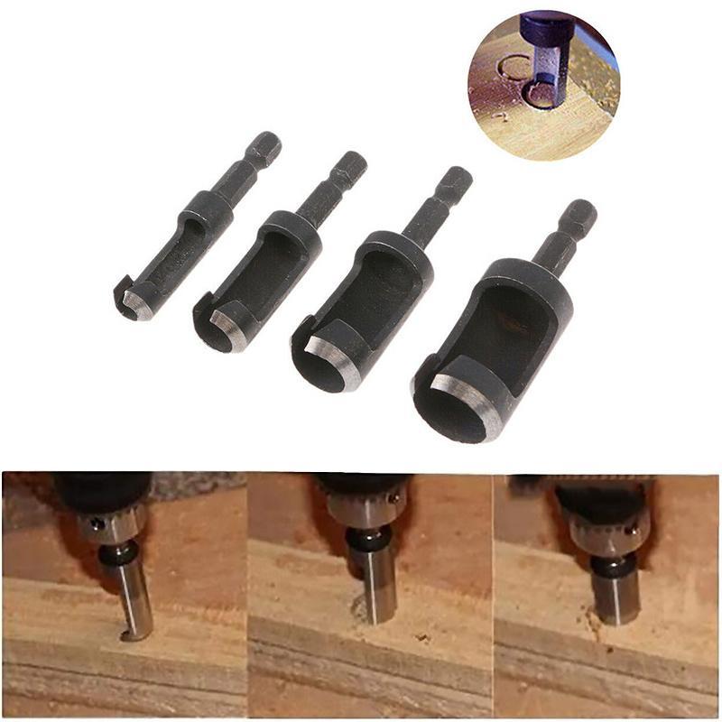 Wood Plug Drill Set(4pcs)