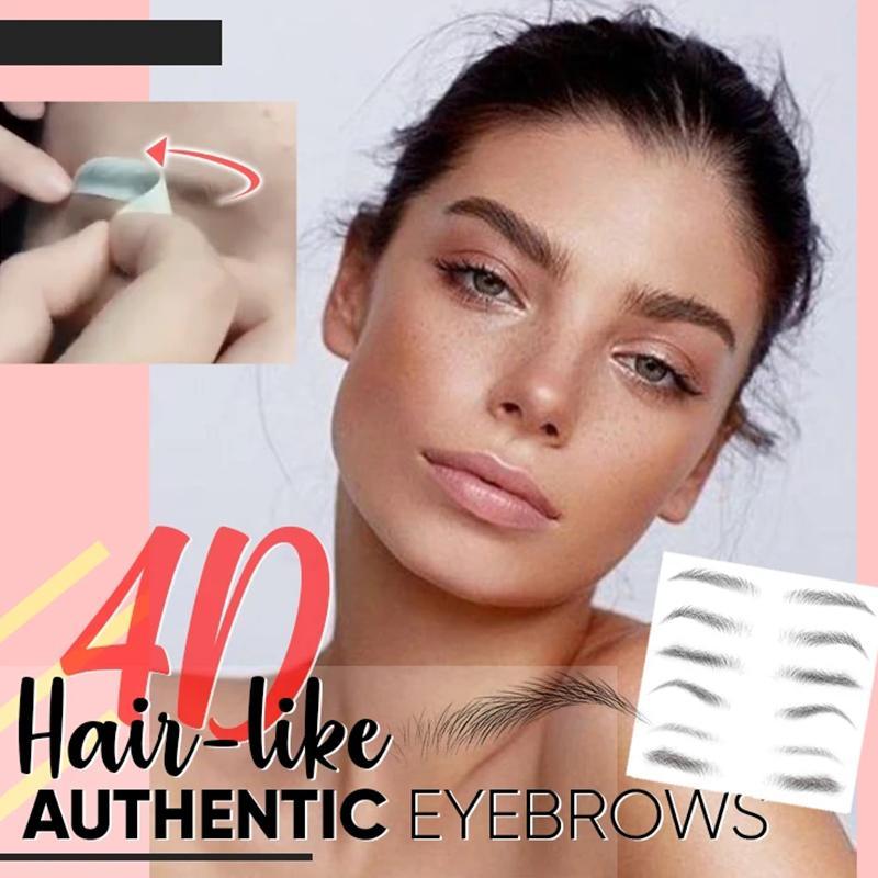 4D Hair-like Authentic Eyebrows (2pcs)