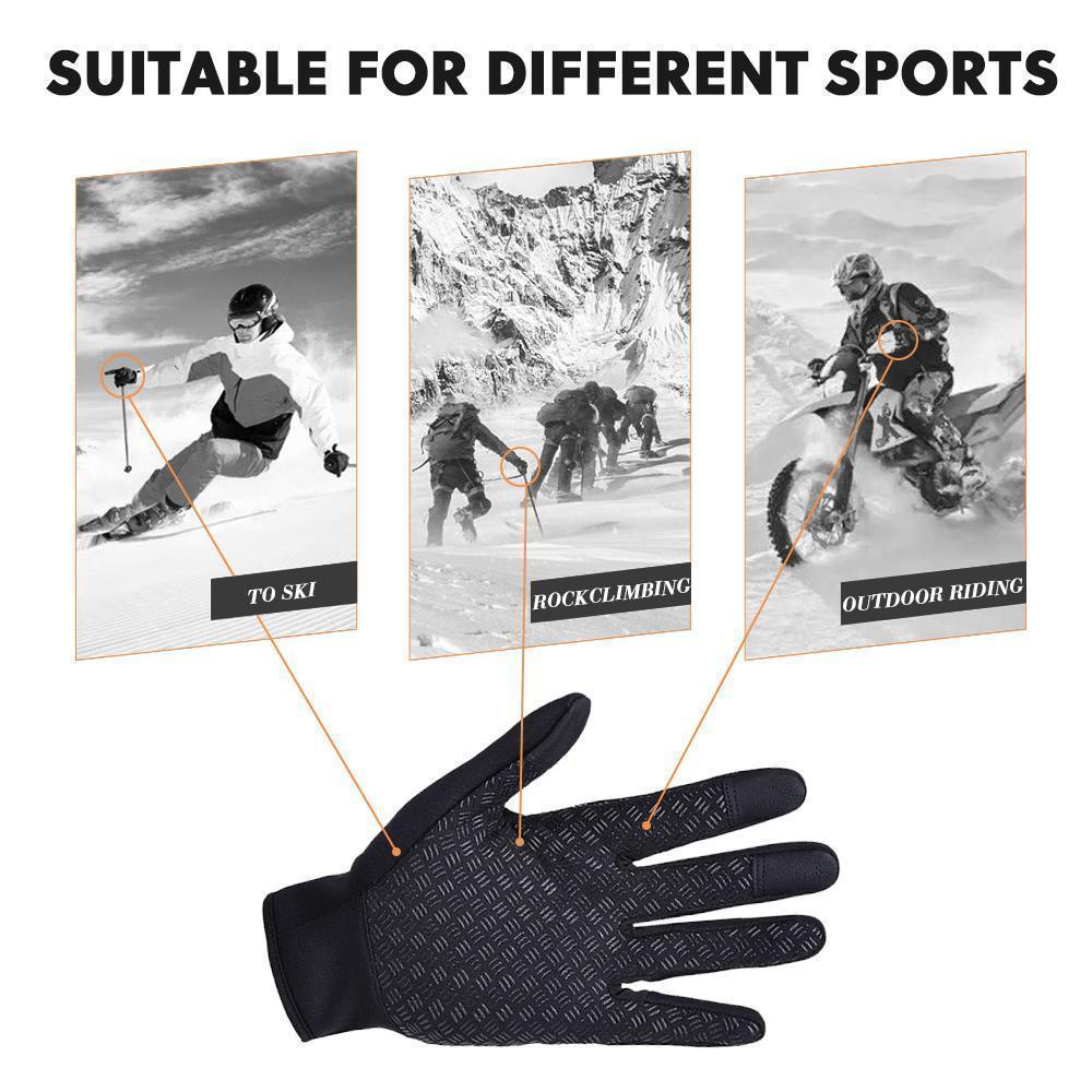 (🔥ON SALE AT 50%OFF)Unisex Winter Warm Waterproof Touch Screen Gloves