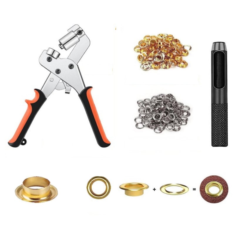 Eyelet Pliers for Tarpaulins （With 500*sets of eyelets）