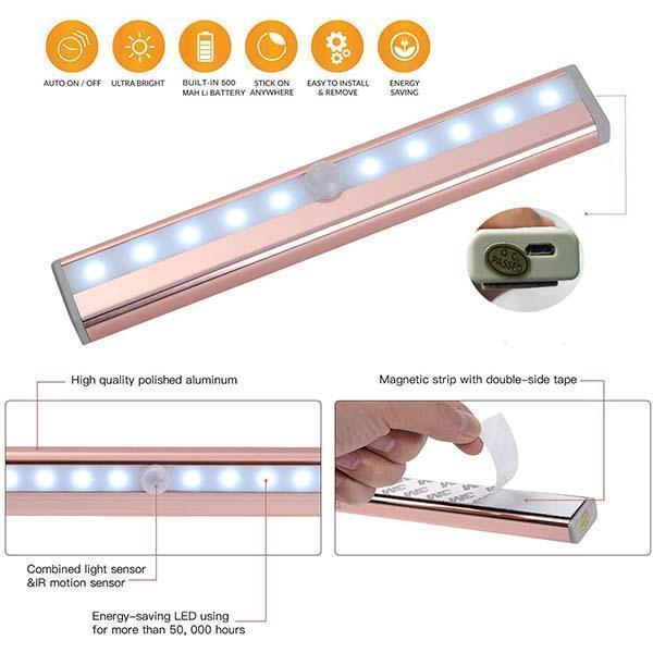 LED Closet Light With Motion Sensor – 50% OFF Sale