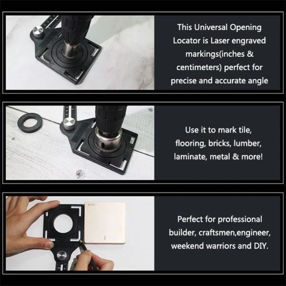 Alloy Universal Multilateral Measuring Locator-50% OFF  September Special