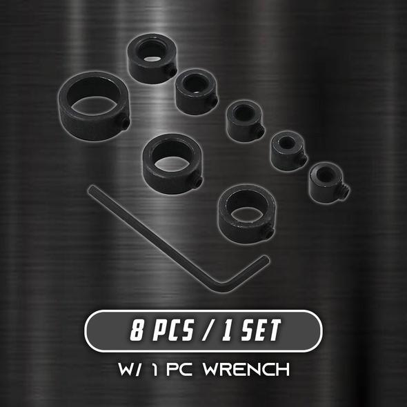 Drill Bit Depth Stop Collar Set