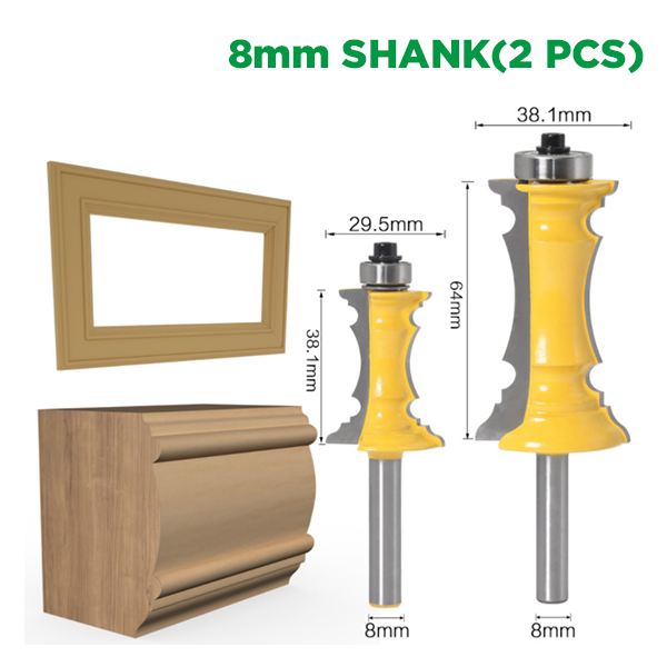 Frame Molding Router Bits
