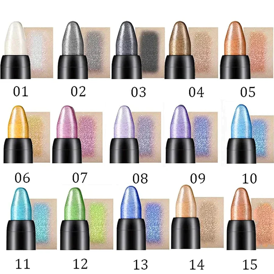15 Color Highlighter Eyeshadow Pencil