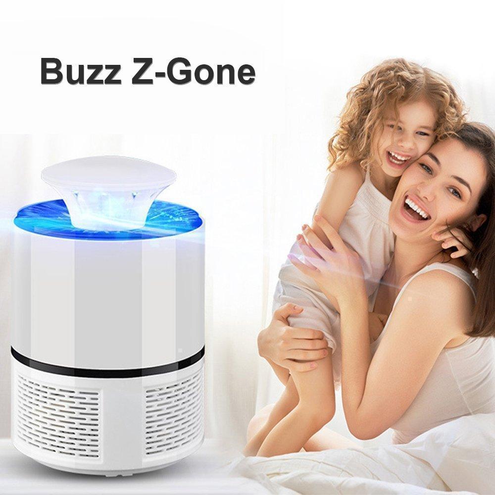Mosquito And Flies Killer Trap - Suction Fan, No Zapper, Child Safe - Suitable For Outdoor,Indoor