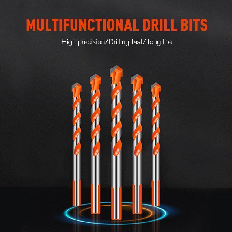 🔥Hot Sale🔥Triangular-overlord Handle Multifunctional Drill Bits
