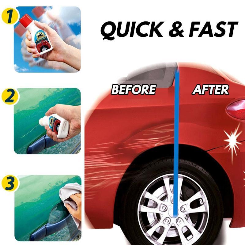 Permanently Removes Scratches on the Bodywork