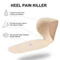 Super Soft T-shaped Silicone Anti-bladder Heel Pad