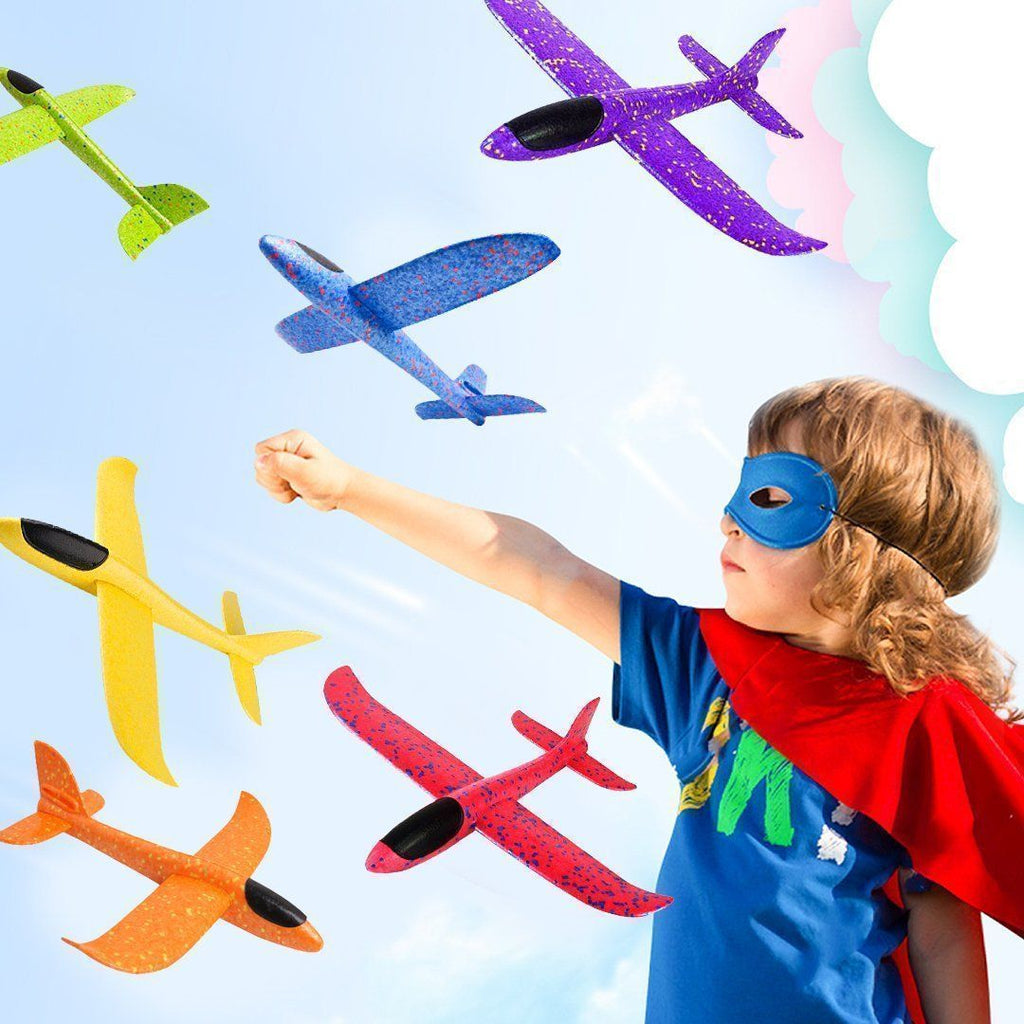 🔥Hot Sale🔥Foam Plastic Flying Glider Airplane(2PCS)