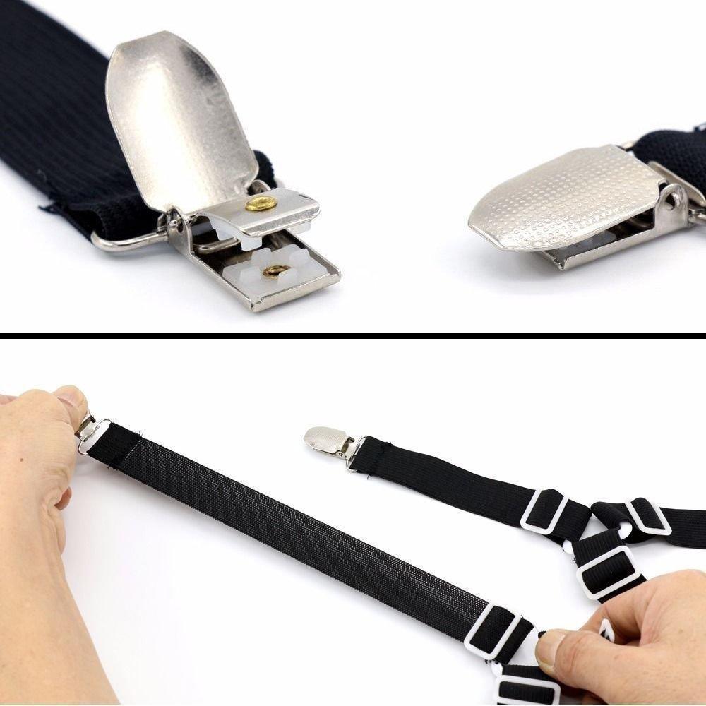 Flatty Elastic Bed Sheet Clip  (4pcs)