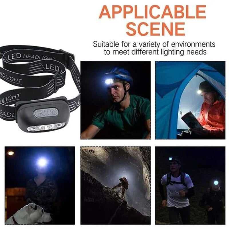 🔥Christmas Sale 50% Off✨Charging Induction Adventure Emergency Headlights