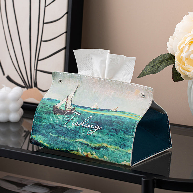 🧑‍🎄Christmas Hot Sale-Buy More Save More🎄Oil Painting Pastoral Style Paper Box