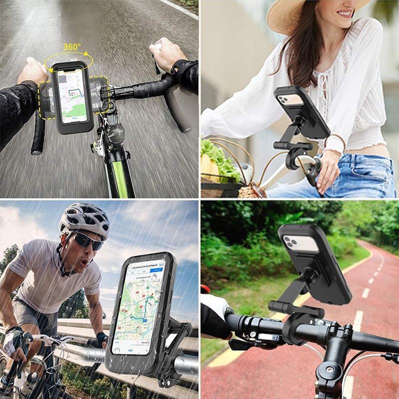 📱✨Waterproof Bicycle & Motorcycle Phone Holder