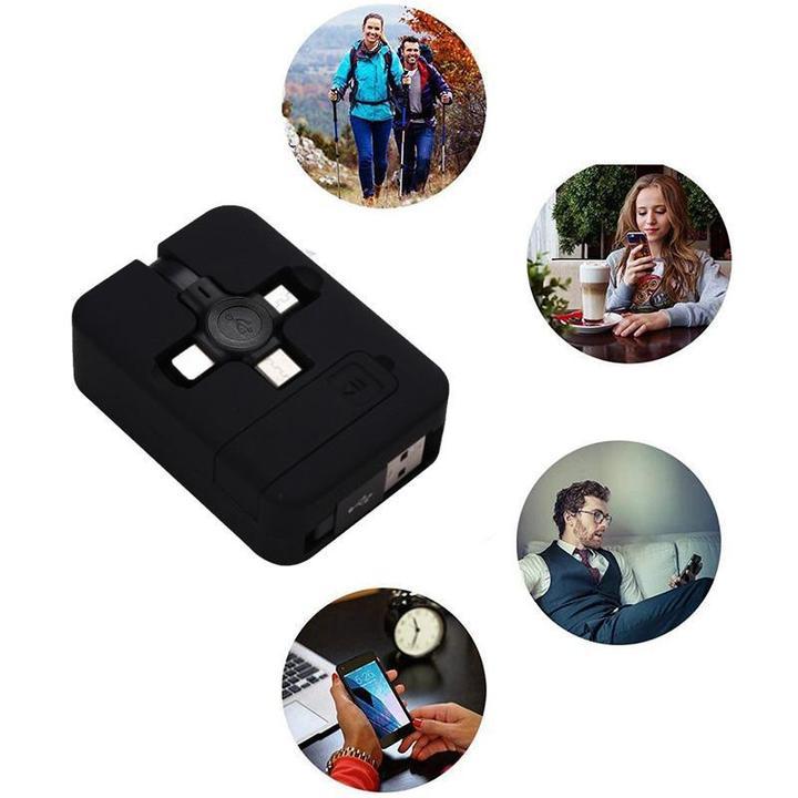 🎉CHRISTMAS SALE-50% O🎉4-in-1 Data Cable Phone Stand