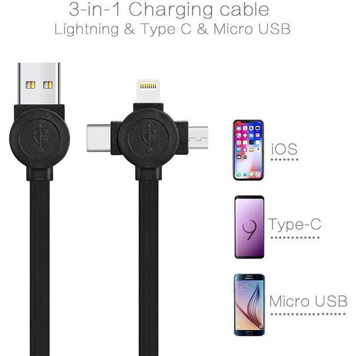 🎉CHRISTMAS SALE-50% O🎉4-in-1 Data Cable Phone Stand