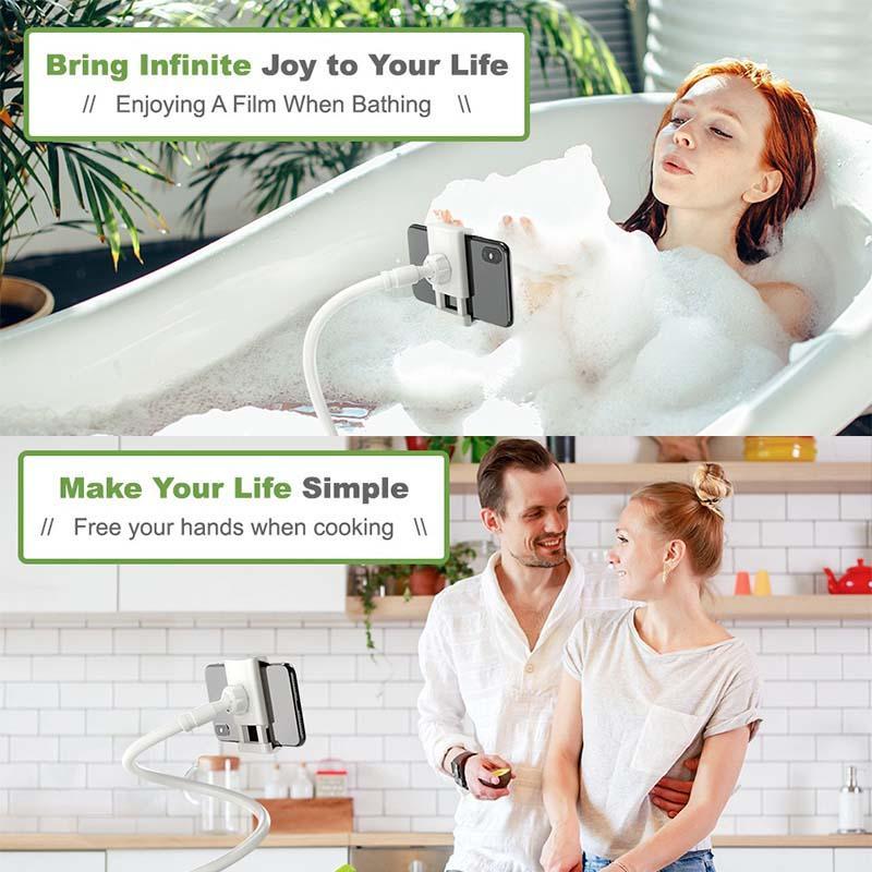 (2021🔥🔥Hot Sale)Gooseneck Bed Phone Holder